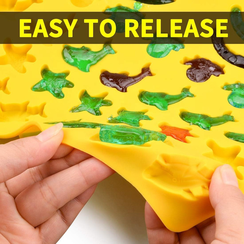 Gummy Molds Hard Candy Molds - Candy Molds Silicone Including Worms, Starfish... gallery