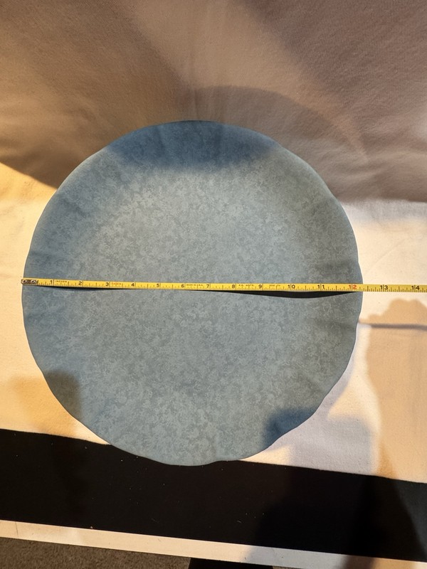 Blue Round Cake Plate Decorative gallery