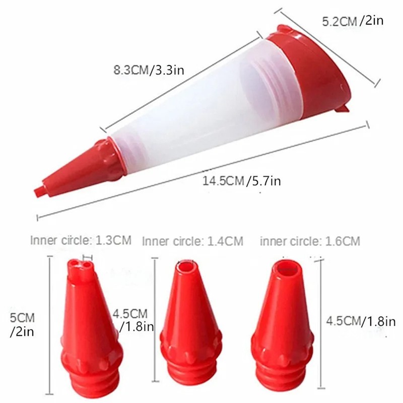 Pastry Writer Silicone Piping Pen Precision Writing Non-stick Silicone gallery