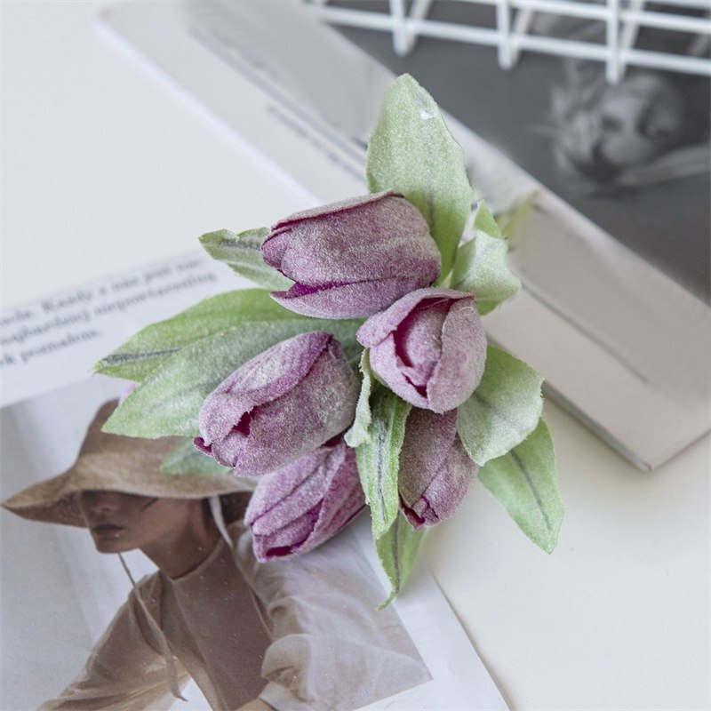 Party Supplies Artificial Flower Wedding Spring Garden Bouquet DIY Decoration gallery