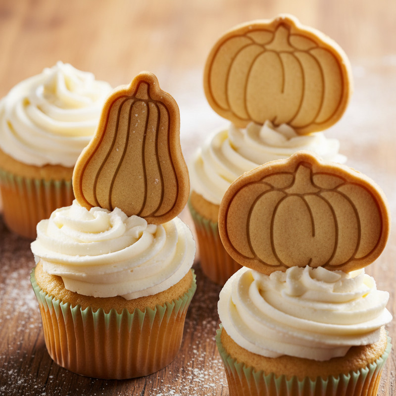 Pumpkin Cookie Cutter + Stamp Set – Halloween, Thanksgiving, Fall Harvest Mold gallery
