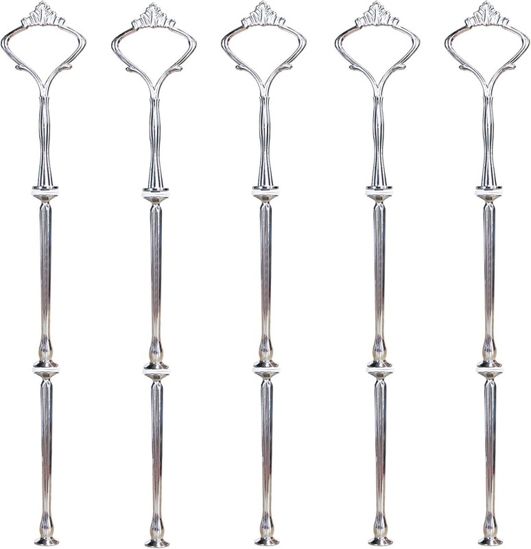3 Tier Cake Stand Hardware Kits Heavy Duty for Tiered Fruit Cake Plate Stand ... gallery