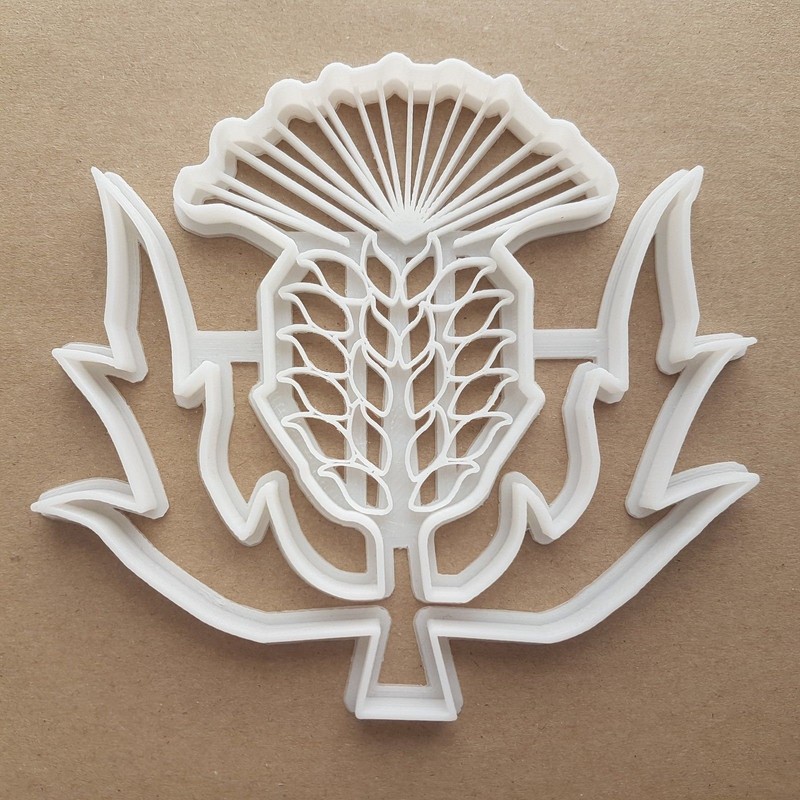 Thistle Flower Plant Shape Cookie Cutter Dough Biscuit Pastry Fondant Sharp gallery