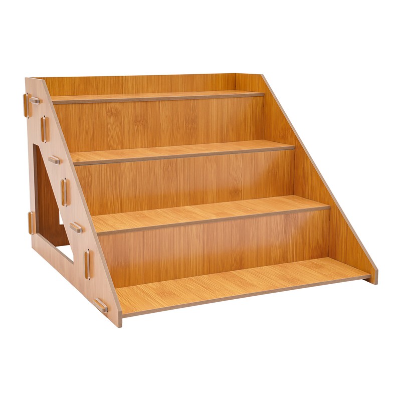 4 Pcs Retail Display Rack, 4 Tier Display Rack, Tabletop Display Stand gallery