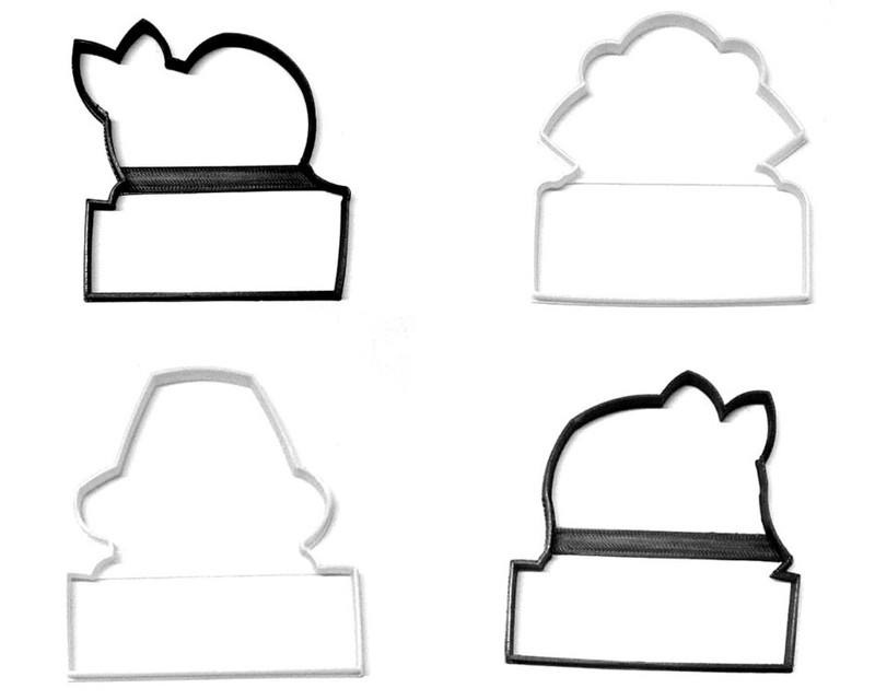 INDIAN AND PILGRIM BOY AND GIRLS OUTLINES WITH BANNERS COOKIE CUTTER USA PR1389