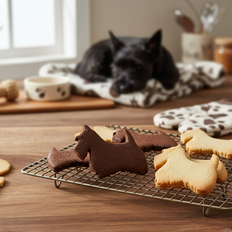 Set of 2 Scottish Terrier Cookie Cutters - Bake cute Scottie birthday dog treats gallery