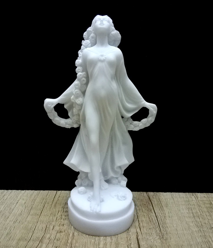 Proserpina – Persephone Goddess Resin, plaster, soap, beeswax candle mold