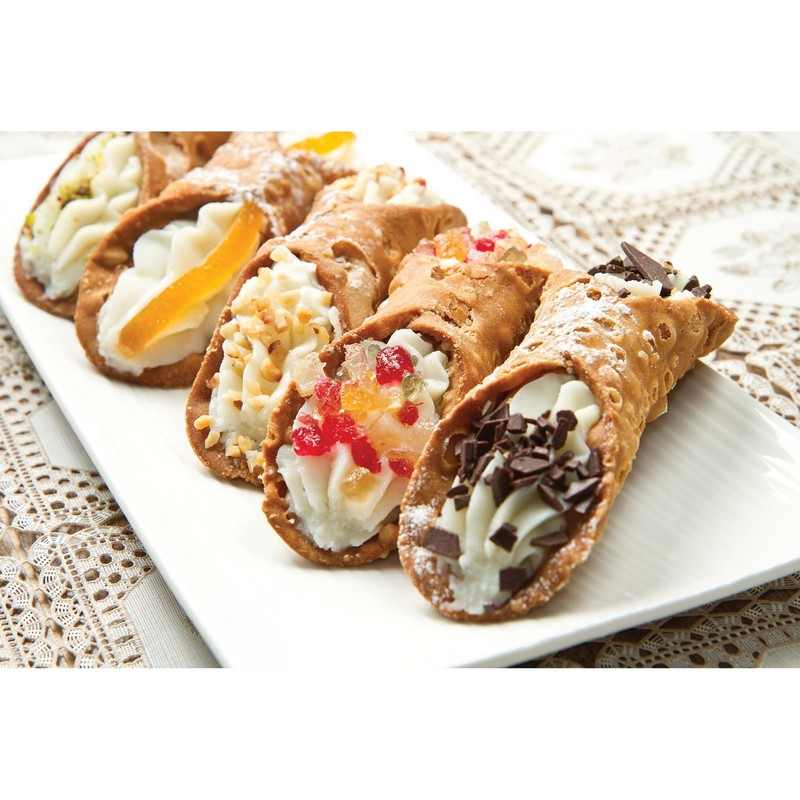 Fantes Mini Cannoli Maker Forms, Stainless Steel, Set of 4, The Italian Market gallery