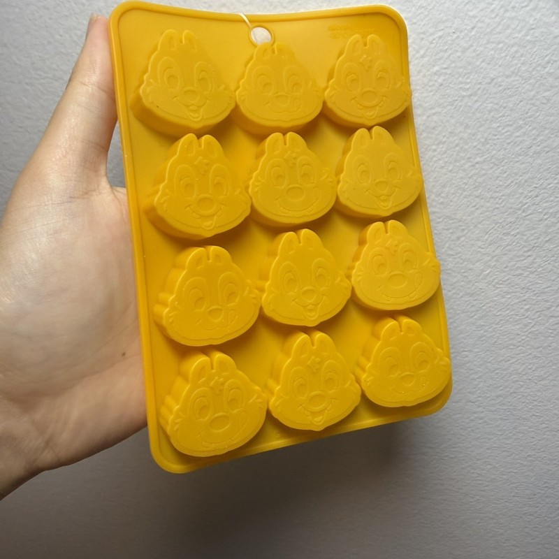 Disney Silicone Cake & Chocolate Mold Set 4pc Baymax Chip Dale Mickey Friends gallery