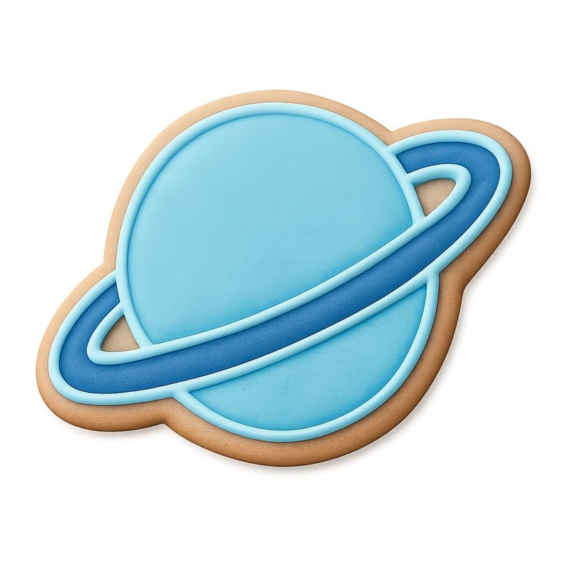 Constellation Ring Solar System Cookie Cutter & Stamp, Fondant & Clay - 4x3.2 gallery