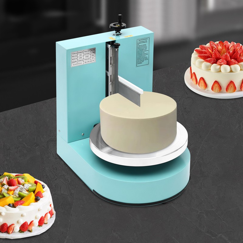 Electric Auto Cream Butter Coating Spreading Machine Cake Decorating Machine gallery