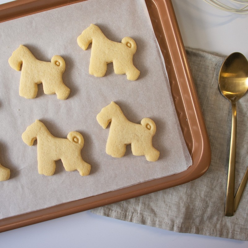 Schnauzer Cookie Cutter (long tail) - cute dog treats rescue puppy birthday gallery