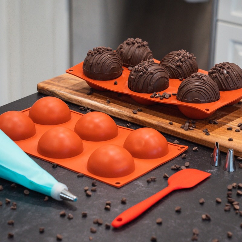 Chocolate Bomb Mold Set, 2 Chocolate Bomb Molds gallery