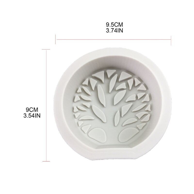 Silicone Mold Tree Shaped Clay Molds Moulds Baking Tools Non-stick gallery