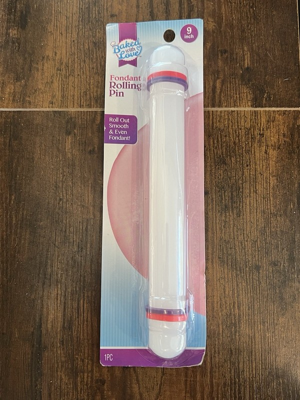 Artskills Baked With Love 9″ Fondant Rolling Pin