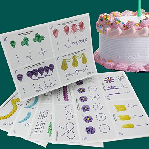 23 Sheet Cake Decorating Practice Board Icing Drawing As A4 paper, color gallery