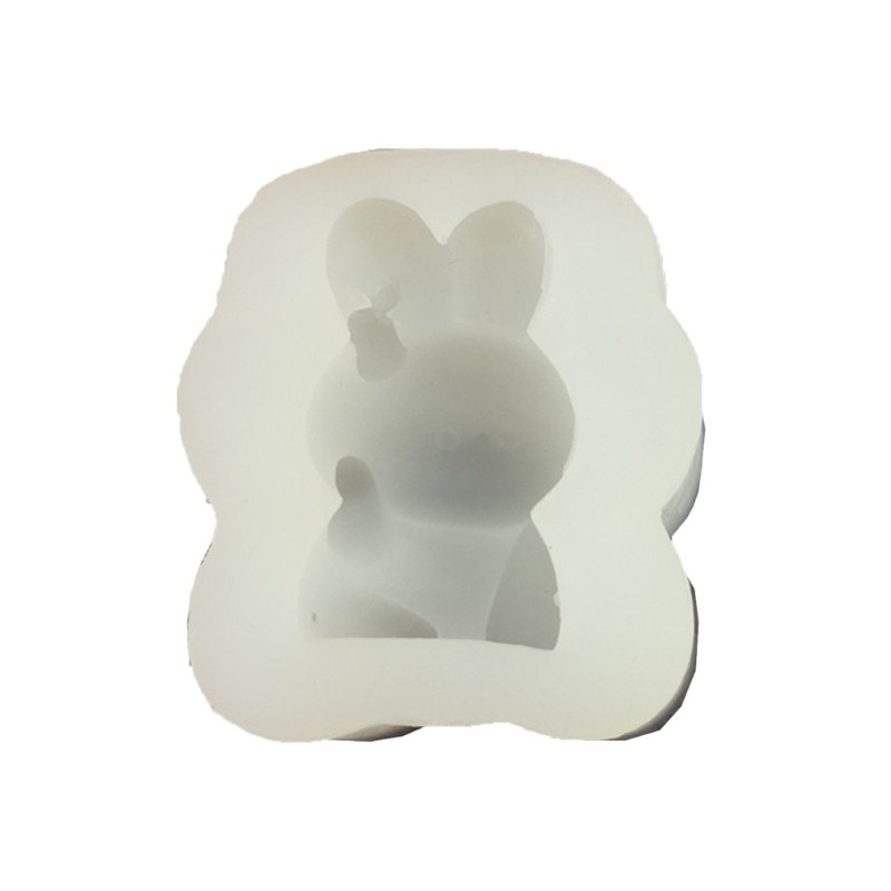 3D Cartoon Rabbit Fondant Mold Biscuits Mold DIY Cartoon Press Baking Mold