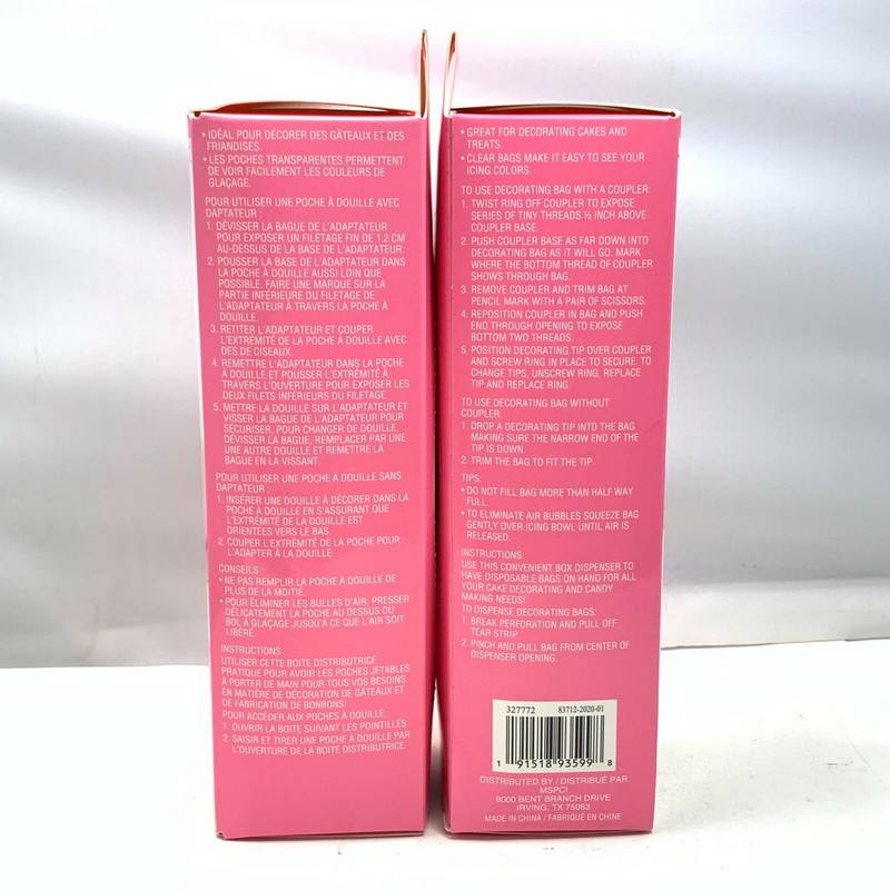 Celebrate It Disposable Decorating Bags Bakeware 12 in/ 30.4 cm (50 pc) LOT OF 2 gallery