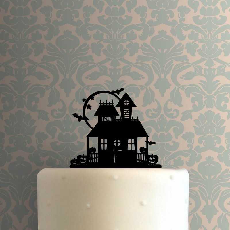 Halloween – Haunted House 225-B185 Cake Topper