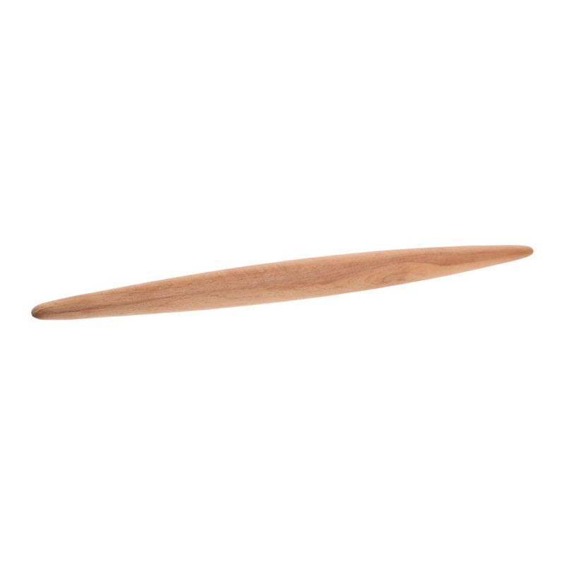 Wooden Pastry Dough Rolling Pin: Tapered French Style Roller for Pizza Tortilla gallery