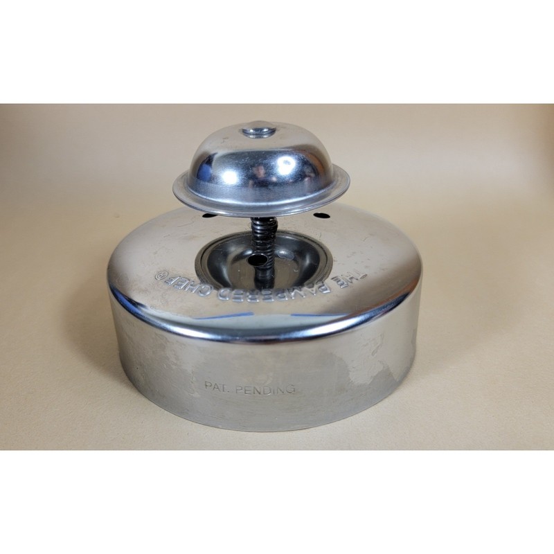 The Pampered Chef Cut-N-Seal 3.5 Inch Stainless Steel Sandwich Maker 1195 Silver gallery