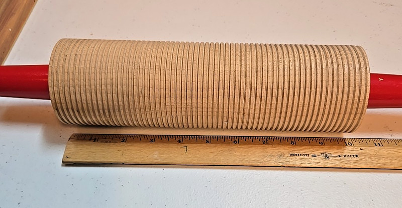 Lefse Rolling Pin; Wooden gallery
