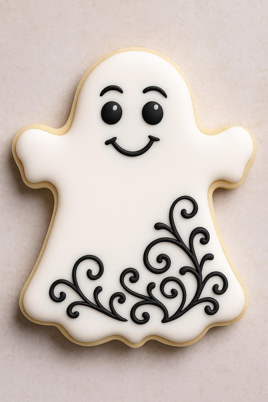Trick or Treat Halloween Ghost 4.25'' Cookie Cutter BOO Metal gallery