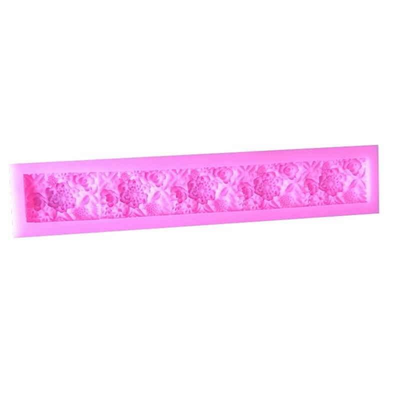 Soap Molds Silicone Craft Mold Handmade Soap Bar Craft 3D Exquisite Flower Mold