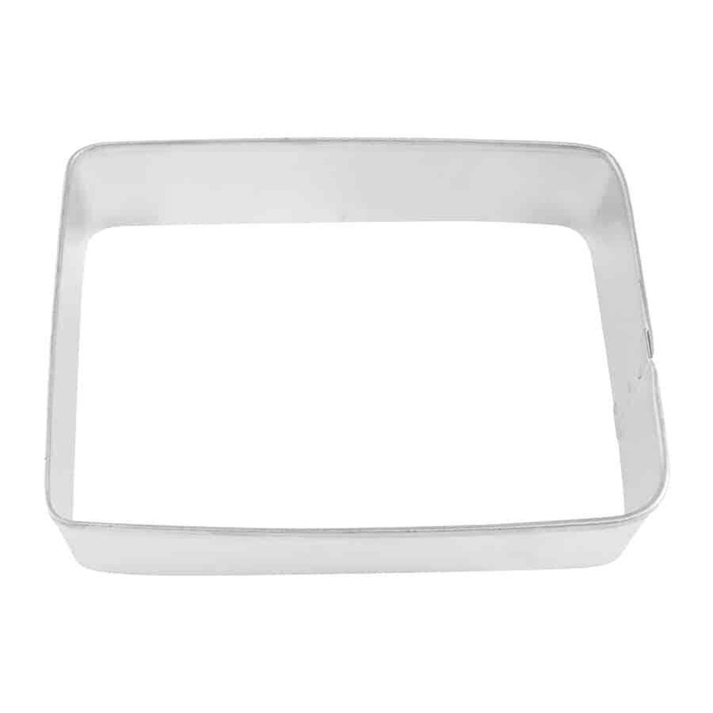Rectangle 3.5” Cookie Cutter Wedding Party Place Card Metal