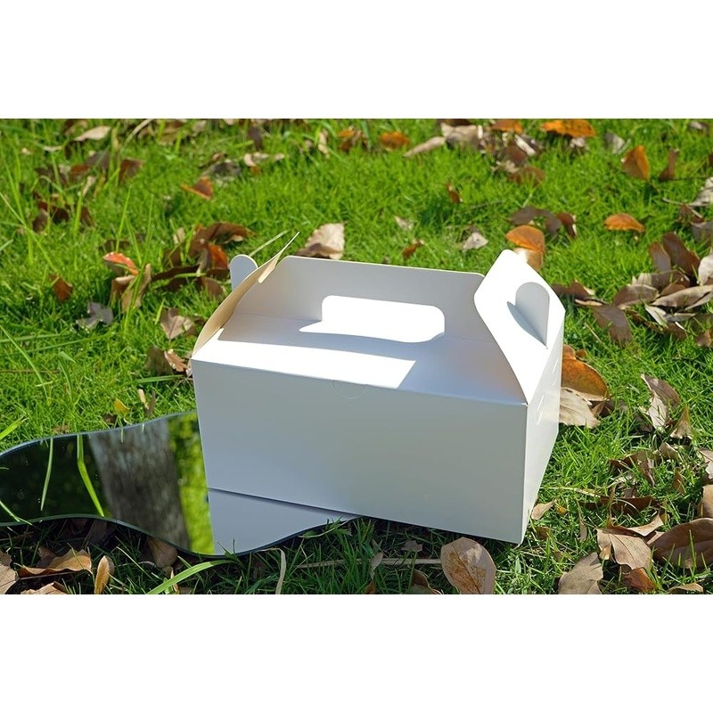 Sturdy Eco-Friendly Cardboard Boxes 50 Pack Ideal Bakery Gifts Party Favors New gallery