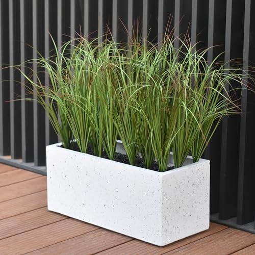 VANTREEPCS Artificial Plants, Wheat Grass Greenery Stems, Fake Tall Grass 16 gallery