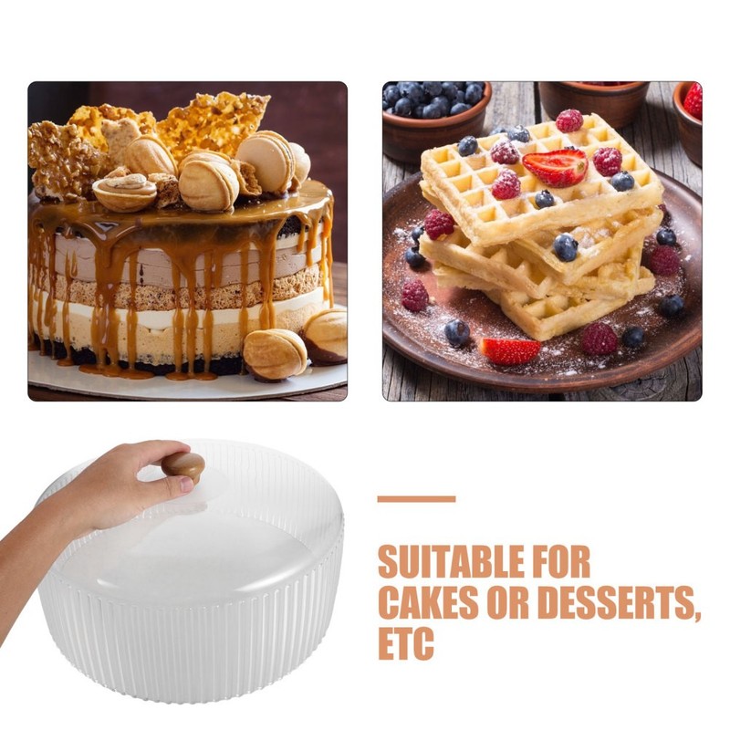 Clear Acrylic Cake Serving Dome for Freshness and Stylish Food Display At Home gallery