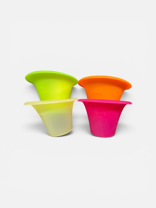 Lekue Individual Dessert Molds Set of 4 Microwave Cake Cups Silicone gallery