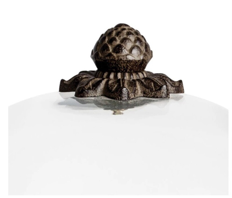 Gracious Goods Glass Dome Cast Iron Cake Stand gallery