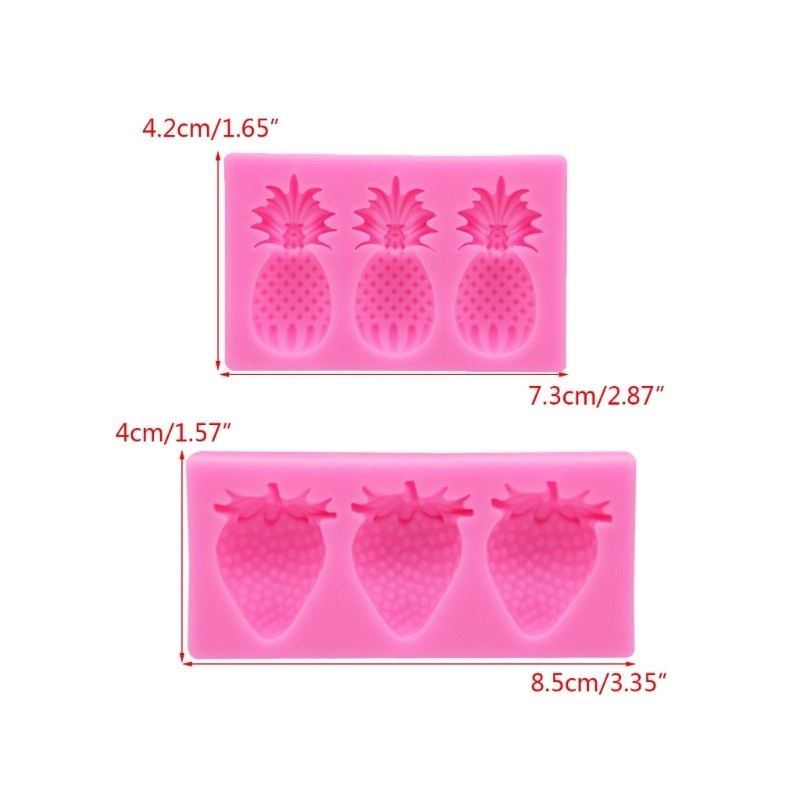 Fruit Shaped Resin mold Chocolate Candy Mold 3D Summer Fruit-Ice Mold Cake-Decor gallery