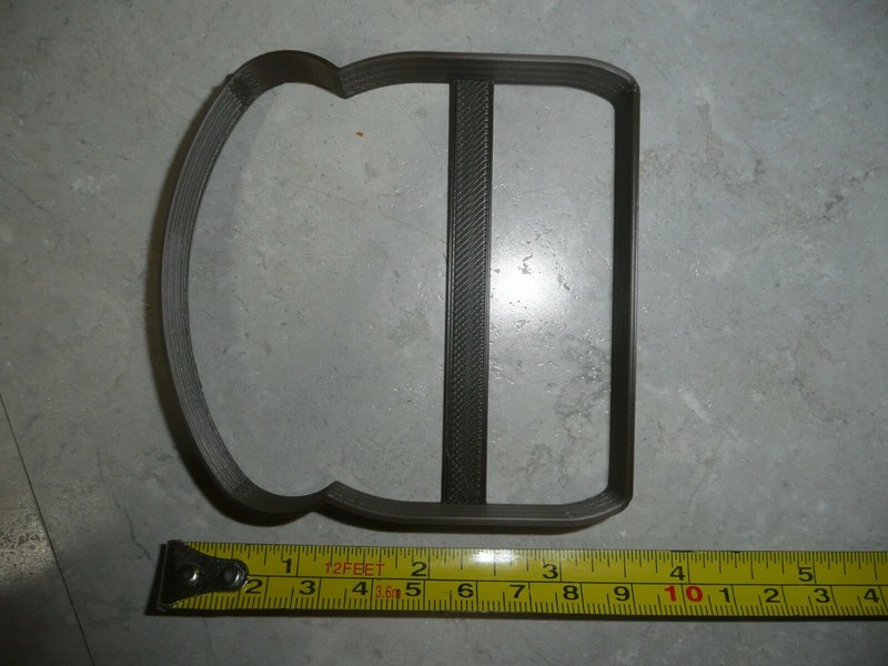 SLICED BREAD OUTLINE SANDWICH TOAST SLICE SPECIAL COOKIE CUTTER USA PR3406 gallery