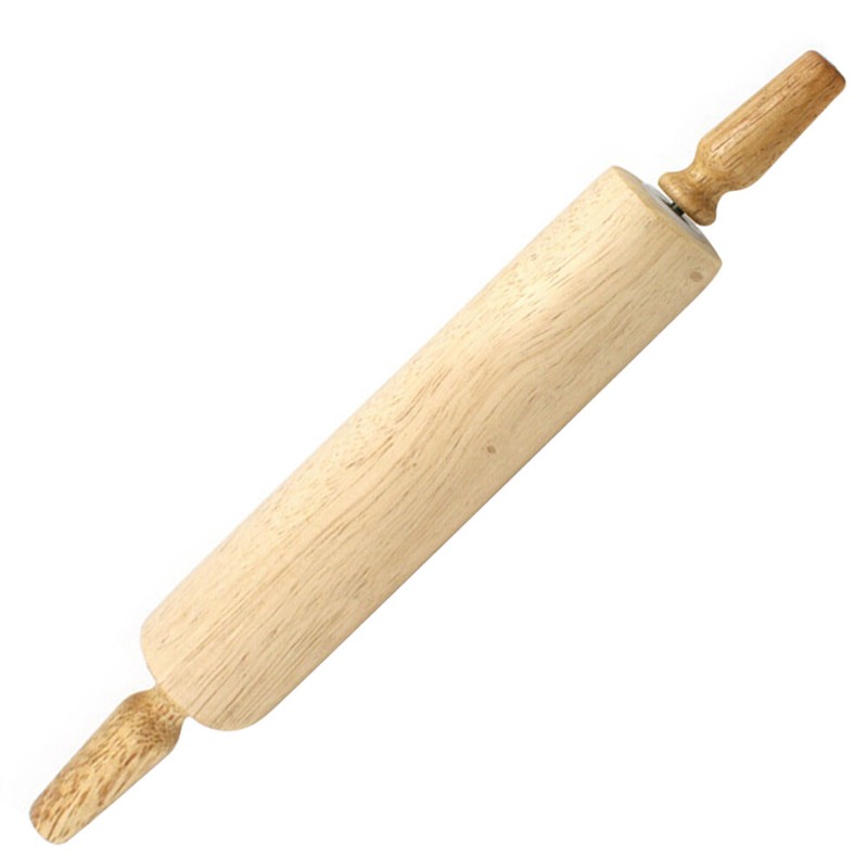 NEW Cuisena Beechwood Rolling Pin 42cm