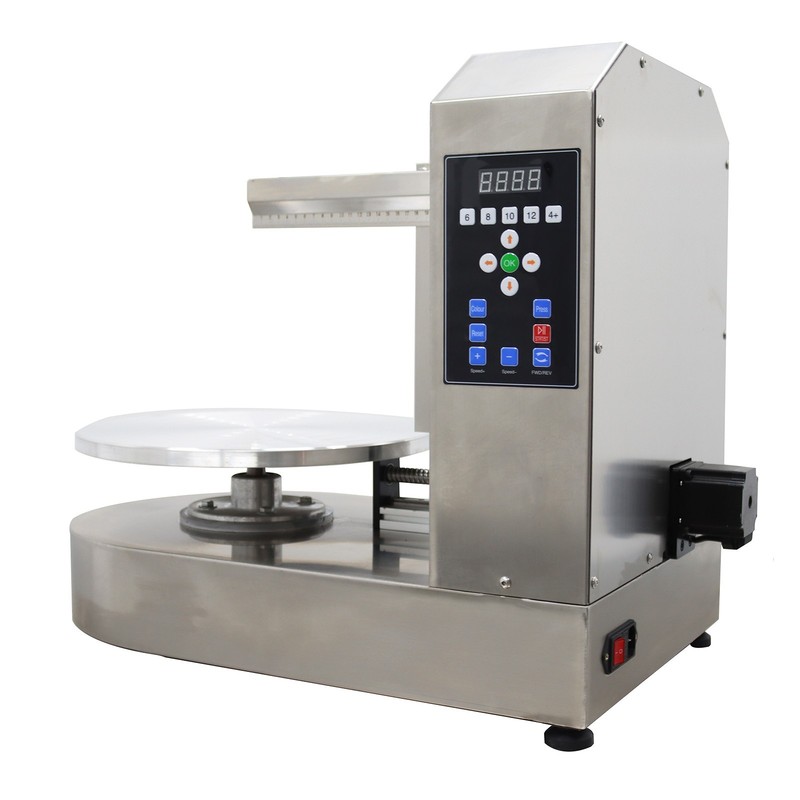 Open Box!4-12''Auto Cake Cream Coating Smearing Machine Stainless Cream Spreader gallery