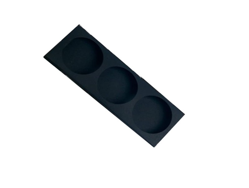 3 PCS Clear Cupcake Boxes Containers Windows Black Inserts Pastry Packaging gallery