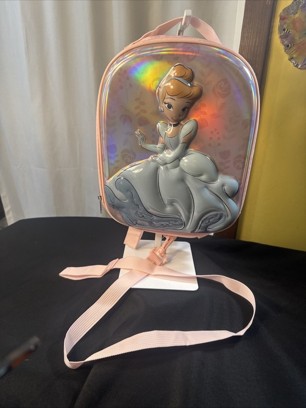 Cinderella 3 D Mold Harness Back Pack