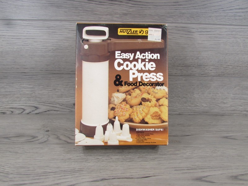 Vintage Cookie Press Hutzler-Gerda 1983 Food Decorator, West Germany 695 gallery