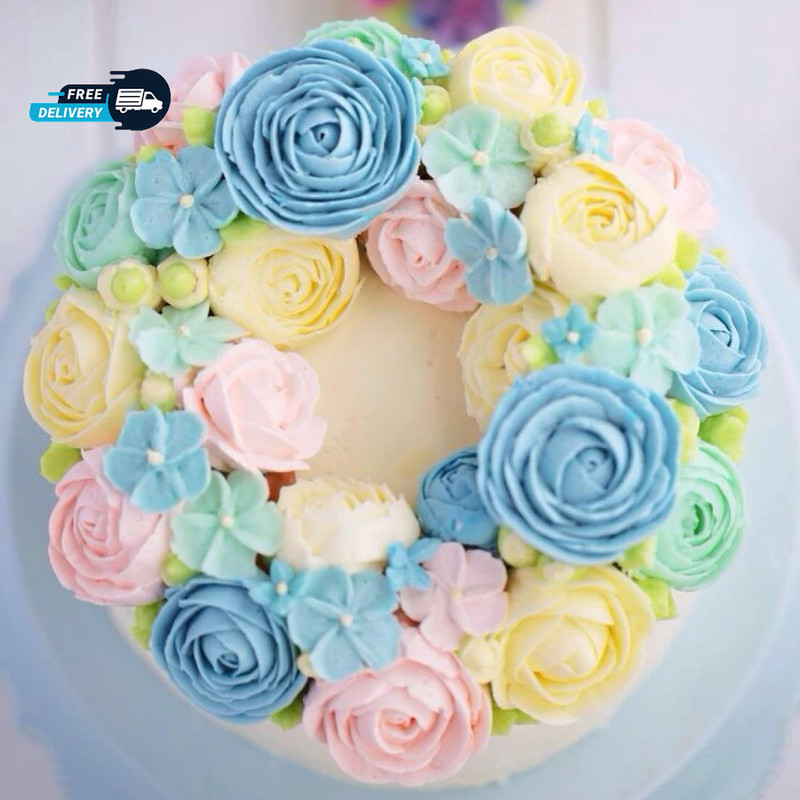1PC Cake decorating tools 3D Rose Flower Silicone Mold Fondant Gift gallery