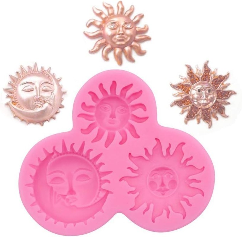 Flexible Pink Silicone Mold for Cake Decorating, Chocolate, and Candy Making gallery