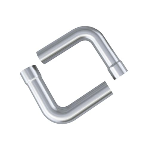 Mandrel Bends 8 Pcs, 2.5 Inches 304 DIY 2.5inch Mixed 8PCS Stainless Steel gallery