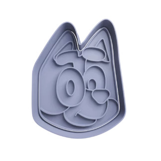 Bingo Head Bluey Cookie Cutter