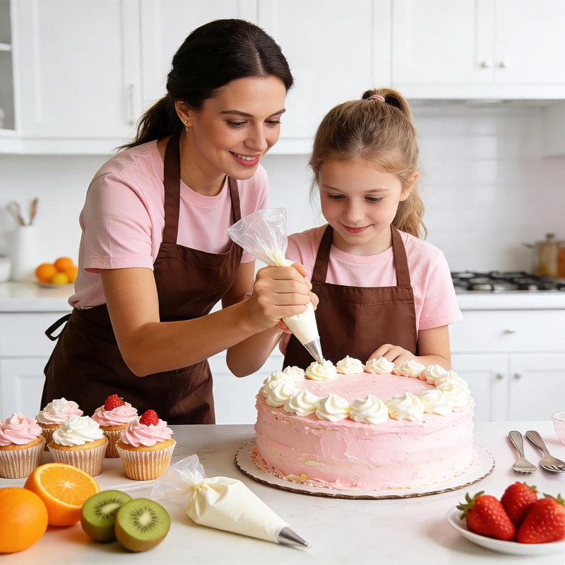 Cake Tier Stacking Kit for 4-Layer Cake, White Cake Boards 10’’-8’’-6’’-4’’ with gallery
