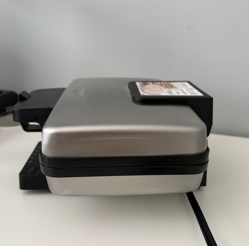 Cuisinart Pizzelle Press WM-PZ2C Non Stick Italian Cookie Maker Tested Clean gallery