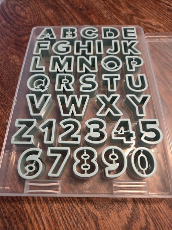 GOOD COOK SWEET CREATIONS ALPHABET AND NUMBERS