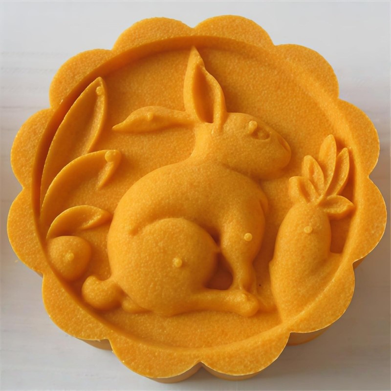 Mold 50g Cookie Stamps Plastic Hand Press Baking Pastry Tool 1.8 Inch 1 PCS gallery