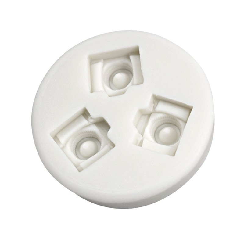 Camera Shaped Mold Fondant Chocolate Mould Cake Pastry Baking DIY Supplies